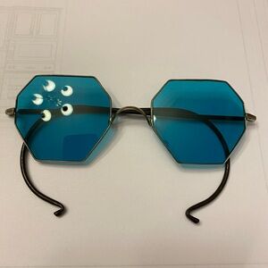 Blue vintage sunglasses